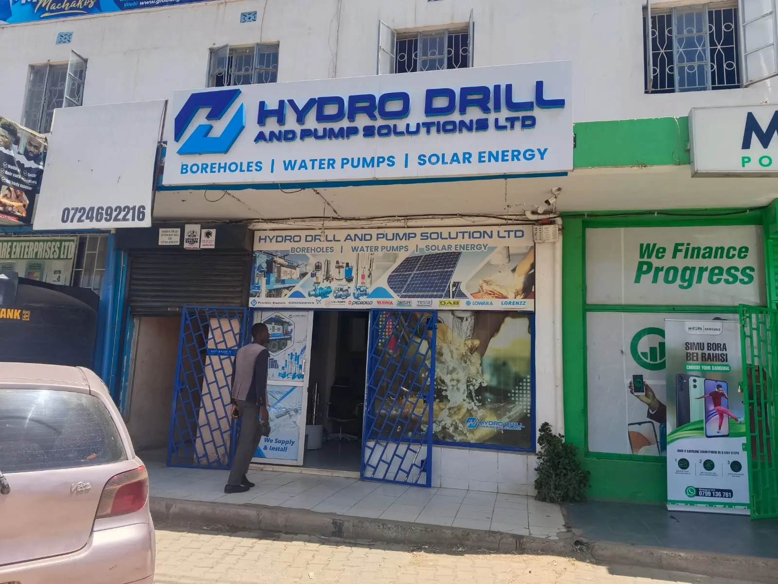 Community solar water project